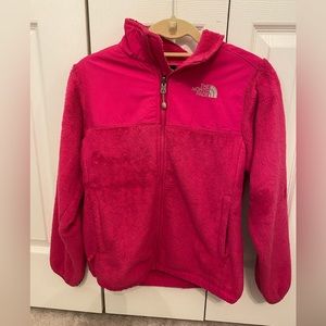 Girl’s pink North Face jacket
